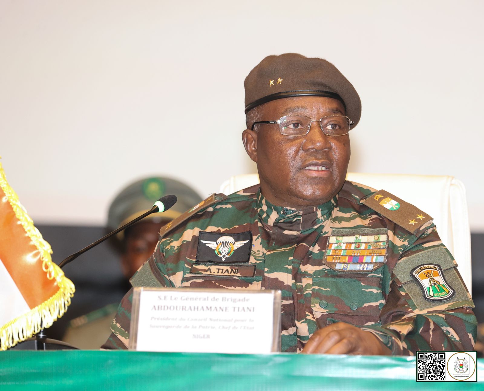 Général Tiani : "Nos peuples ont irrévocablement tourné le dos à la Cedeao"